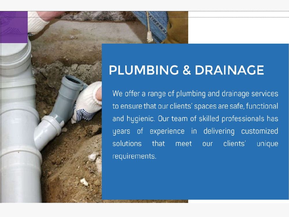 Plumbing & Drainage